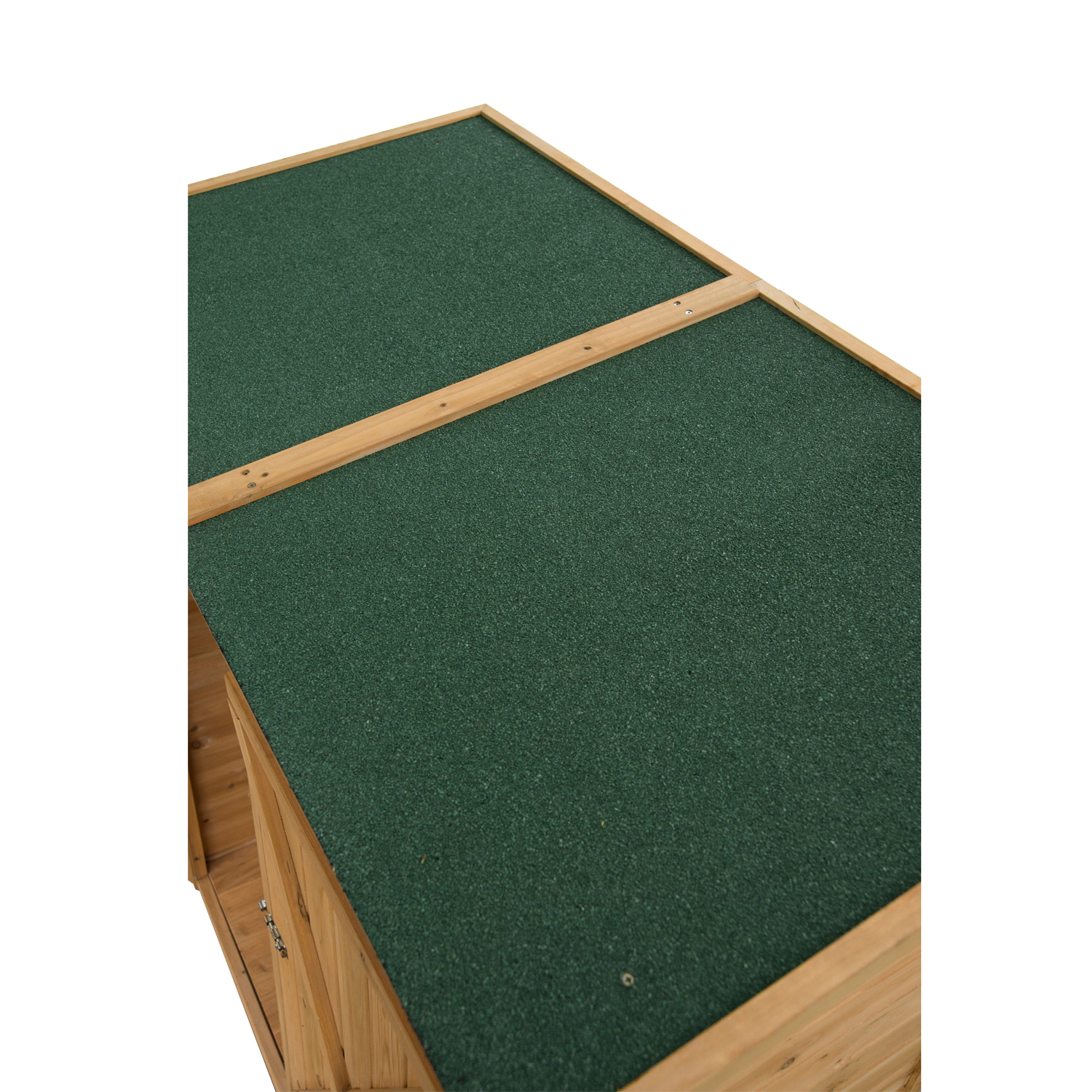 Gabinete Caseta Herramientas Jardin 165x140x75 Cobertizo Madera Maciza